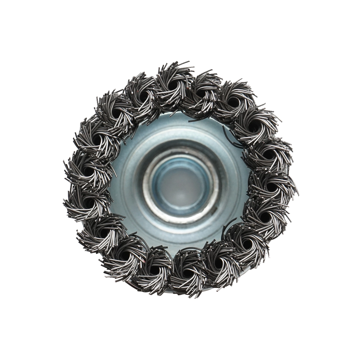 Perie sarma cu toroane tip cupa cu fir rasucit 65 mm, M14 Breckner Germany [3]