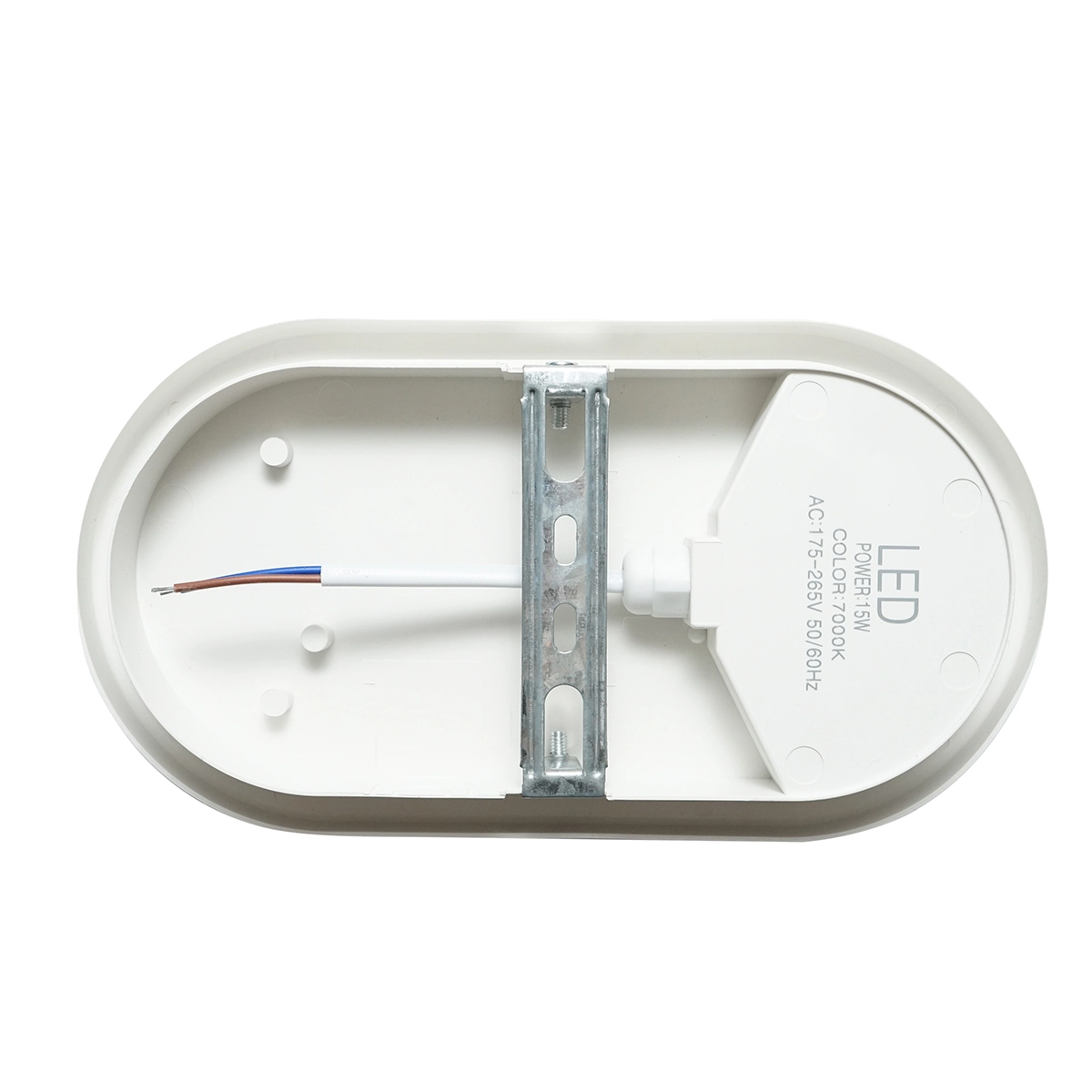 Plafoniera LED 15W, 220V, 7000K lumina rece corp iluminat 215x115x70mm interior/exterior Breckner Germany [3]