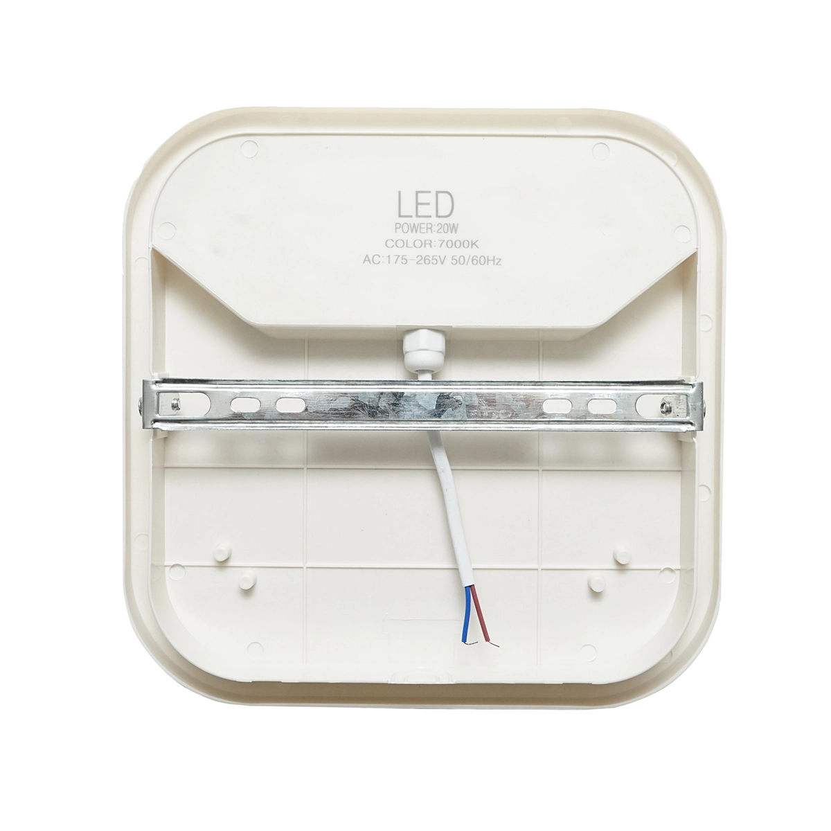 Plafoniera LED 20W, 220V, 7000K lumina rece corp iluminat 220x220x65mm interior/exterior Breckner Germany [2]