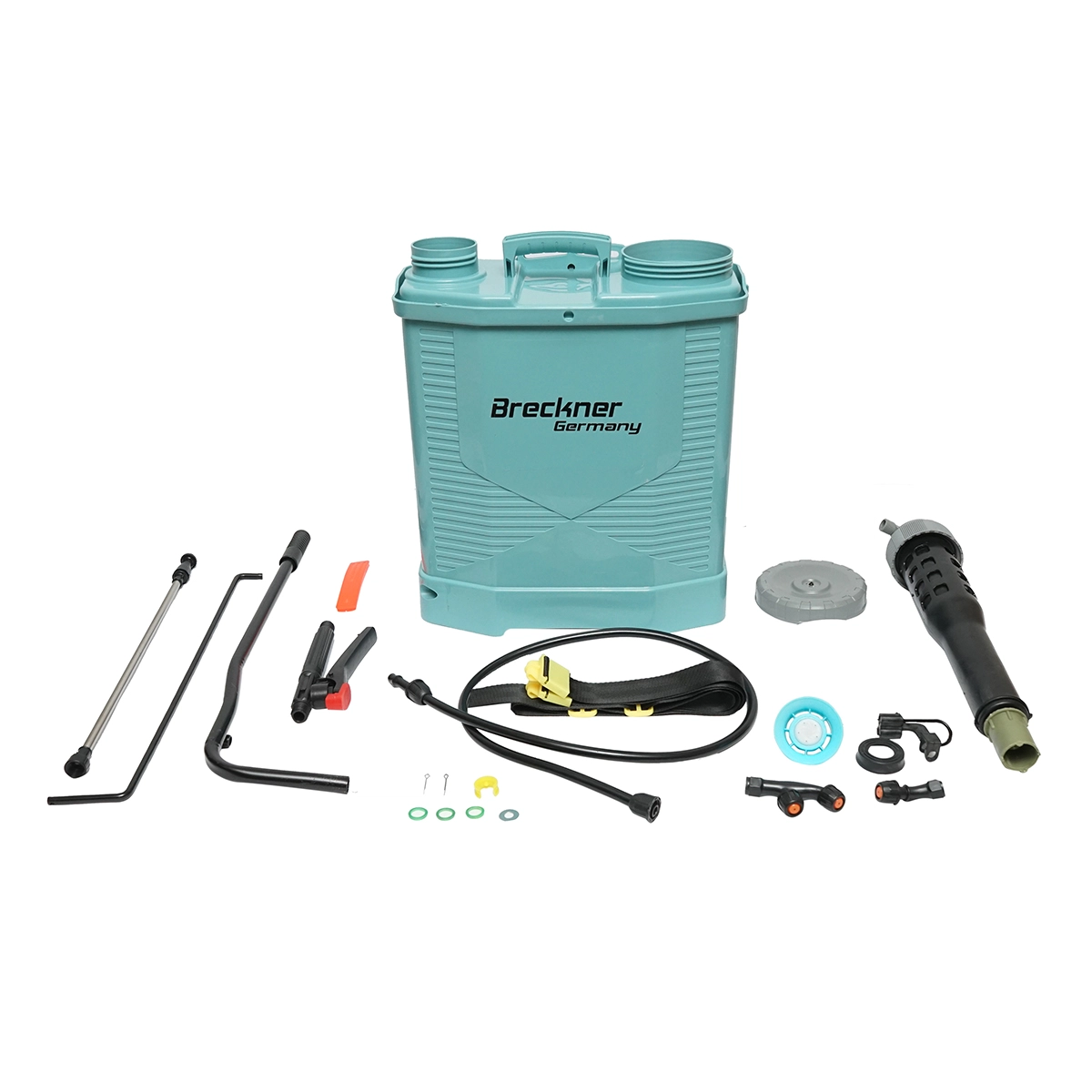 Pompa de stropit vermorel, manual cu rezervor 18L, 3 duze interschimbabile Breckner Germany [2]