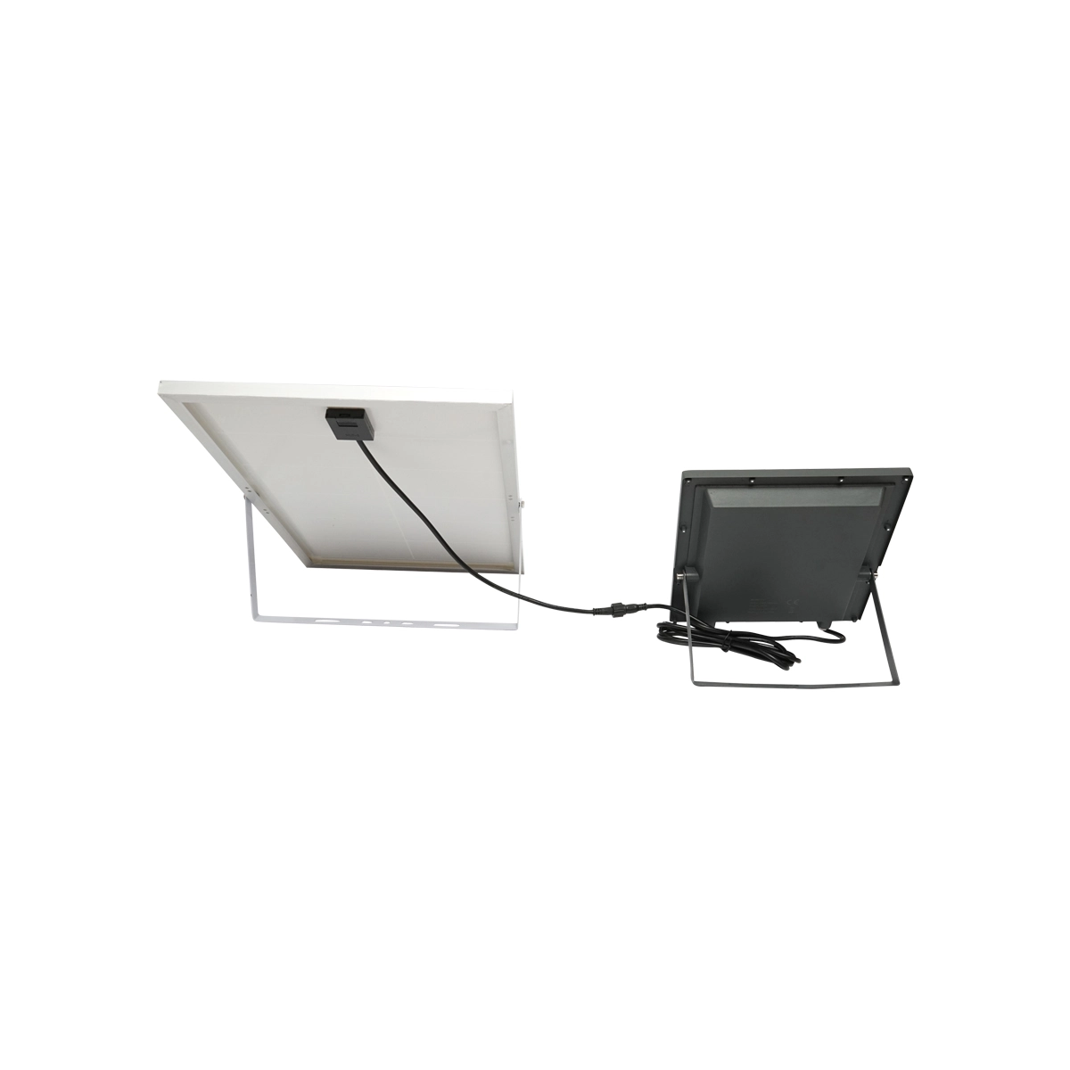Proiector LED 300W, 6400K, cu panou solar 30W, baterie Li-ion 30Ah si telecomanda Breckner Germany [2]
