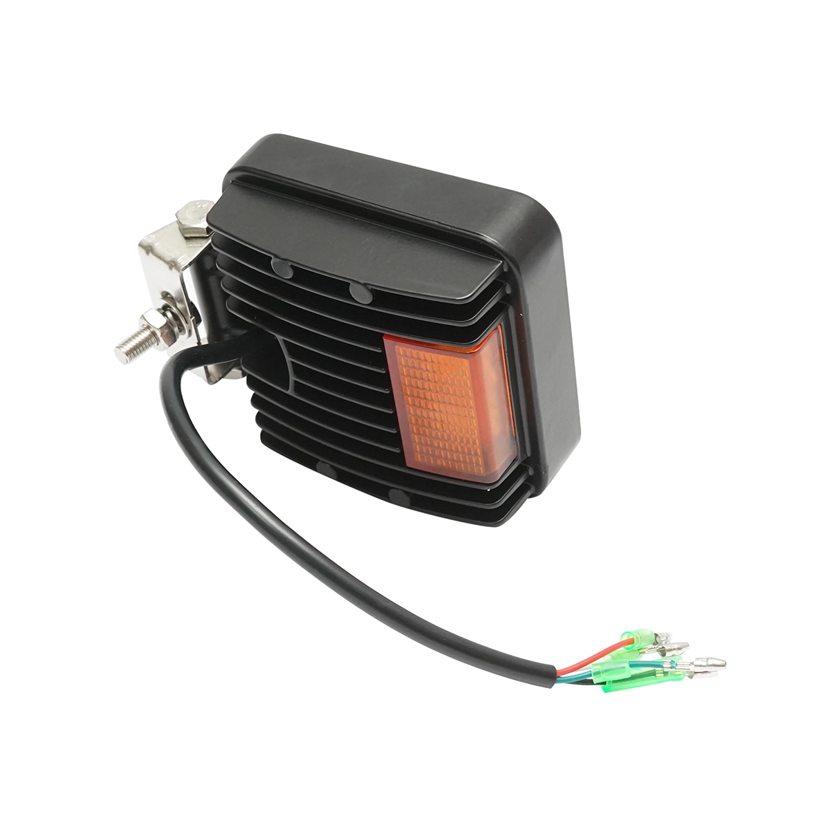 Proiector LED cu semnalizare 12-48V, 48W, 3 functii, carcasa aluminiu 110x110x42mm Breckner Germany [4]