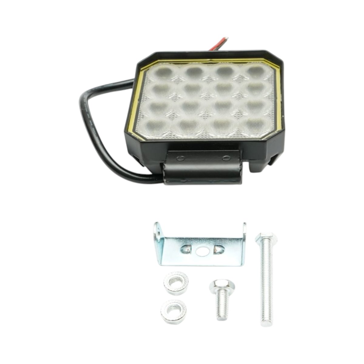 Proiector patrat LED 25W, 10-30V, 16 LED-uri, carcasa aluminiu 101x101x32mm Breckner Germany [2]