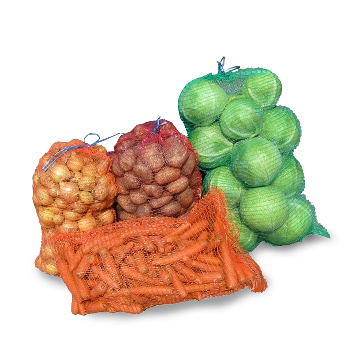 Sac plasa 500x800m tip Raschel pentru legume 40Kg verde deschis [2]