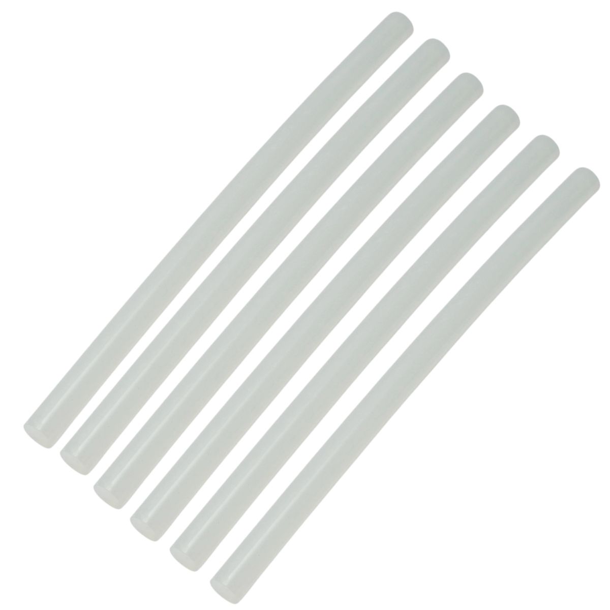 Set 6 baghete silicon pentru pistol de lipit 11x200 mm Crownman [2]