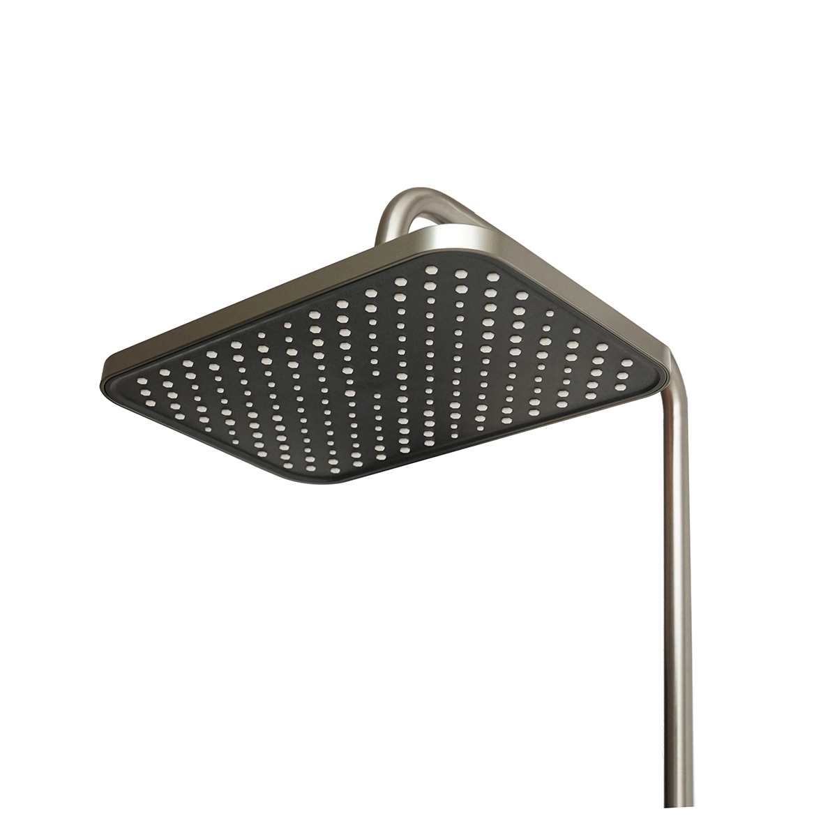 Set dus multifunctional cu termostat, afisaj digital temperatura apa, 4 functii de curgere a apei, pipa cada, dus dreptunghiular, dus de mana, dus bideu, gri [4]