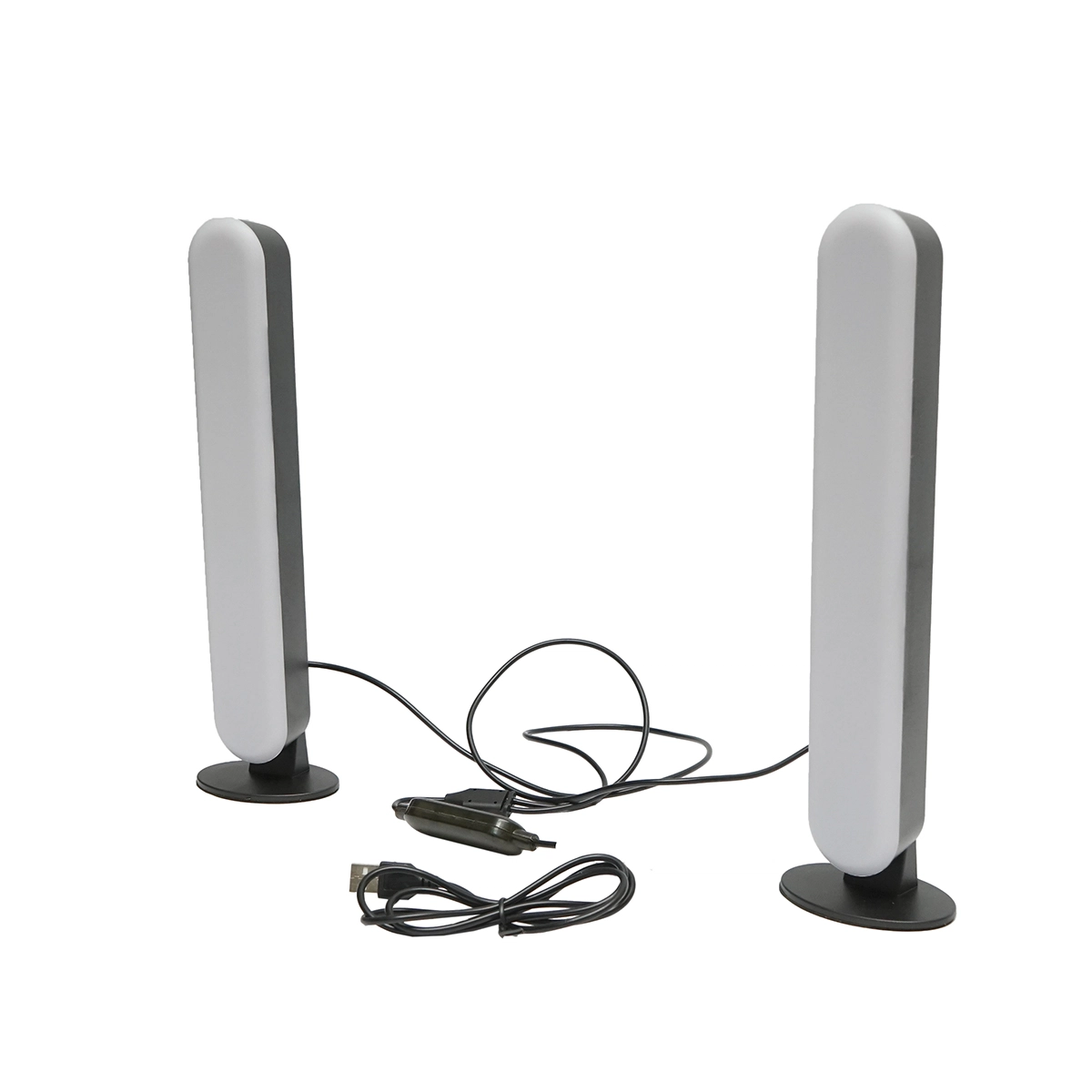 Set lampi decorative LED RGB 5W dimabile, control vocal, mod muzica, dinamic, static cu telecomanda, bluetooth, aplicatie Raingel [3]
