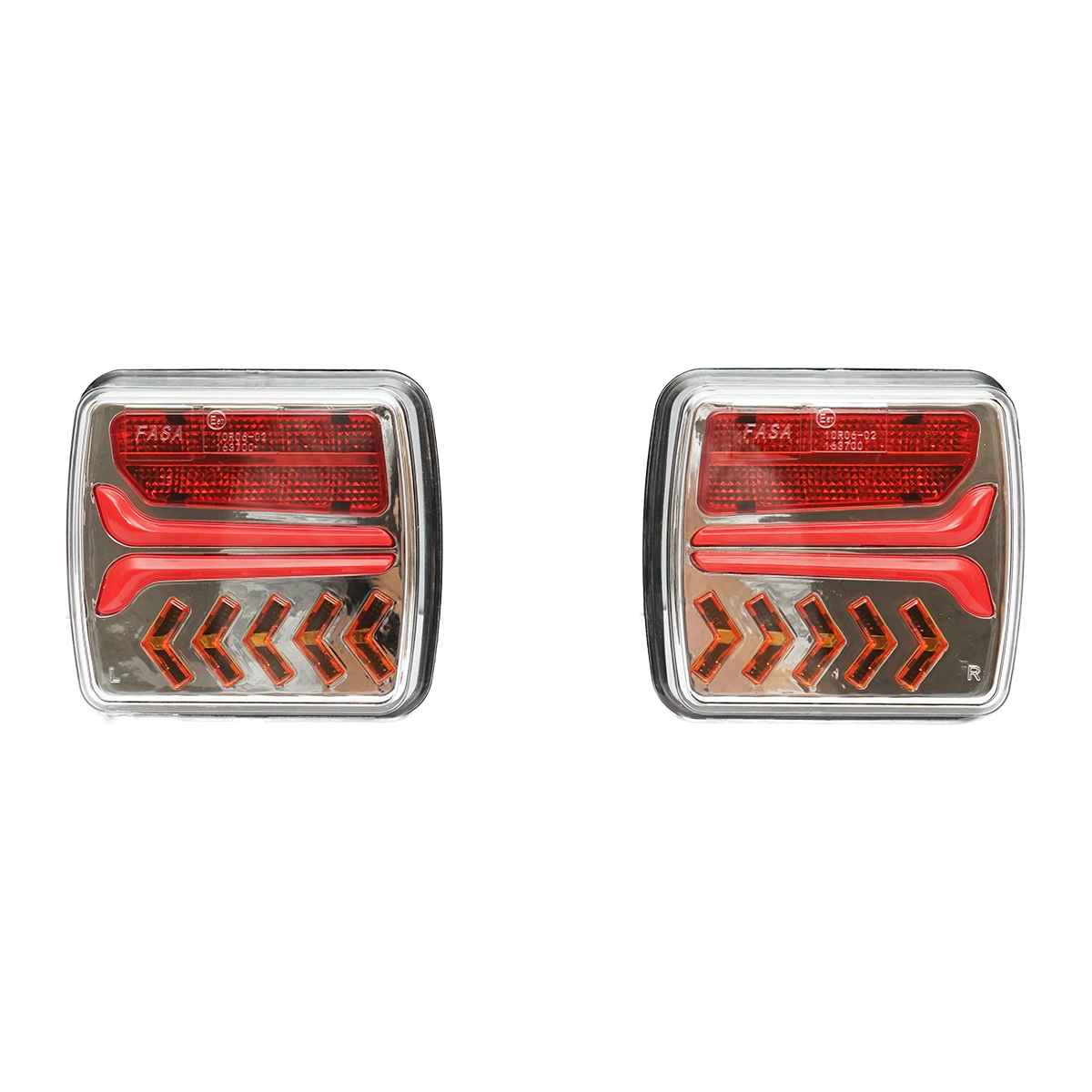 Set lampi remorca LED 12-24V cu magnet si control wireless, baterie 3.7V/2000mAh IP65 Breckner Germany [4]