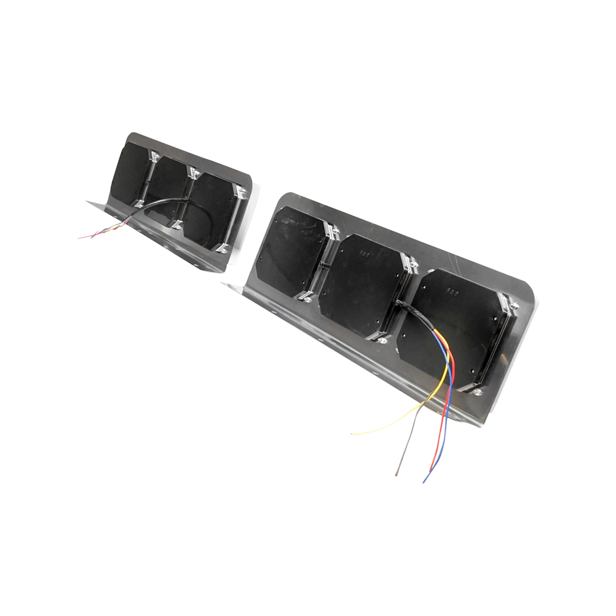 Set lampi spate camion cu LED fara semnalizare 598x220, 12/24V Breckner Germany [4]