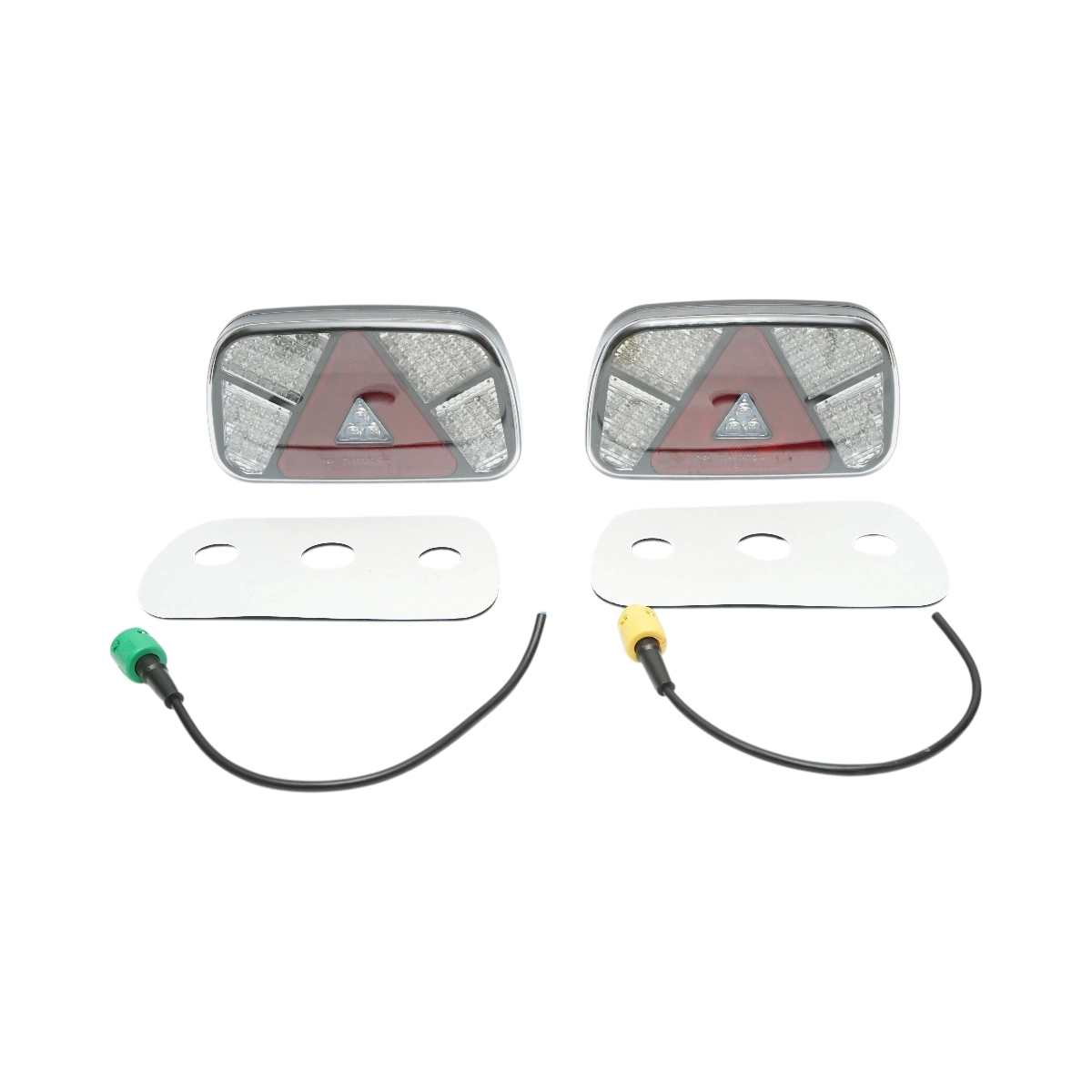 Set lampi stop spate LED 12V/24V universale cu 7 functii 237x138x30mm Breckner Germany [2]