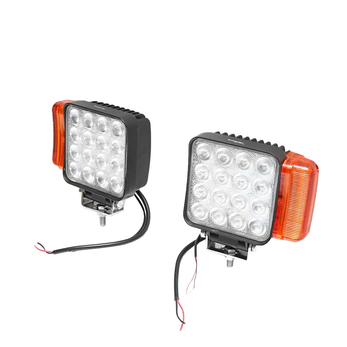 Set lampi tip far cu semnalizare dreapta si stanga 16 LED-uri 12-24V dimensiune 139x128x57mm Breckner Germany [3]