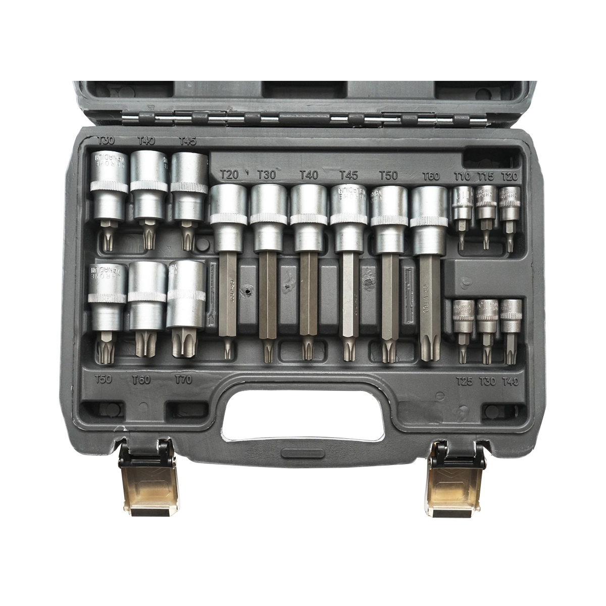Trusa profesionala torx cu biti 18 piese Breckner Germany [2]
