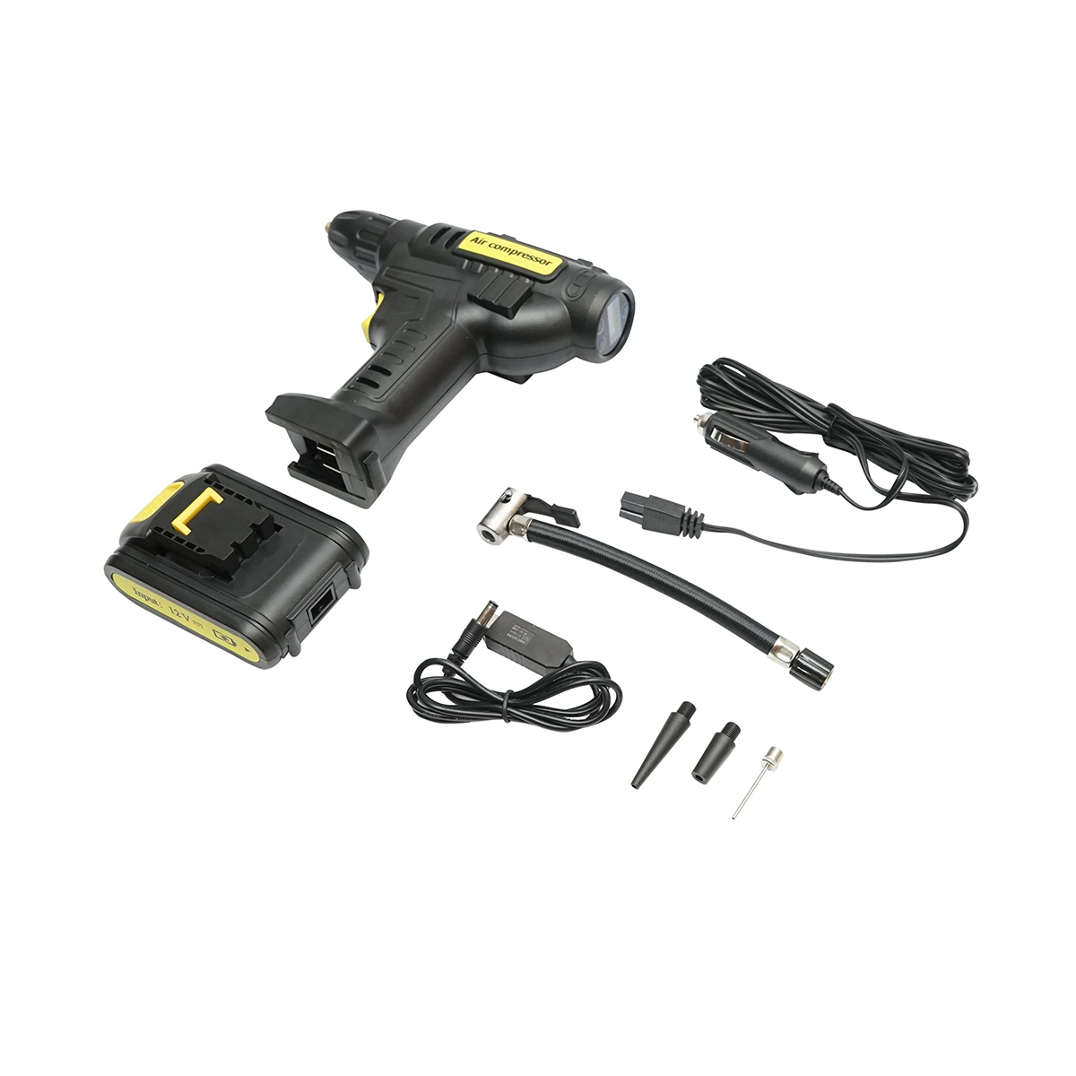 Compresor aer auto portabil digital 12V 120W 150 PSI Breckner Germany [1]