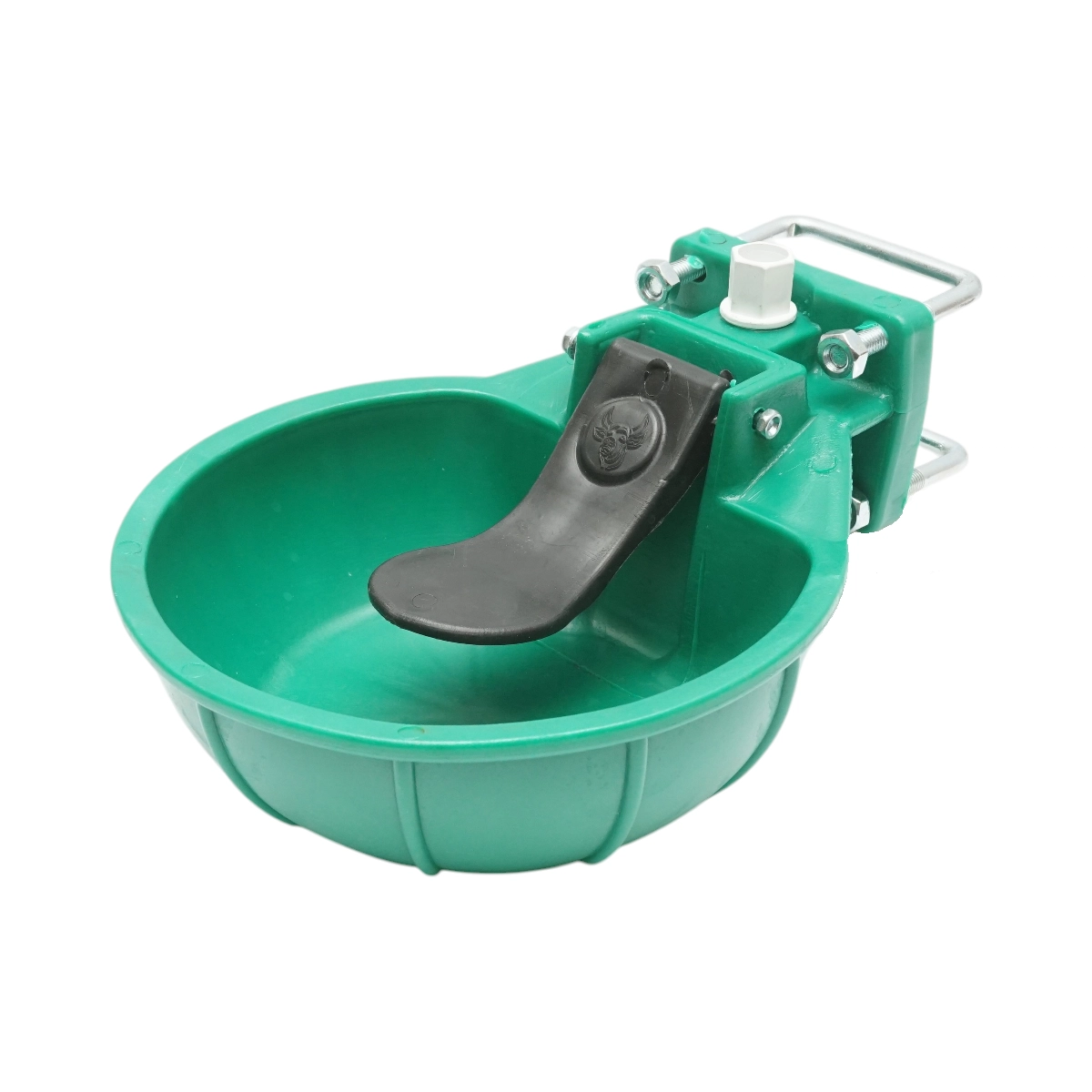 Zootehnie - Adapatoare plastic 2.5L cu clapeta verde pentru animale