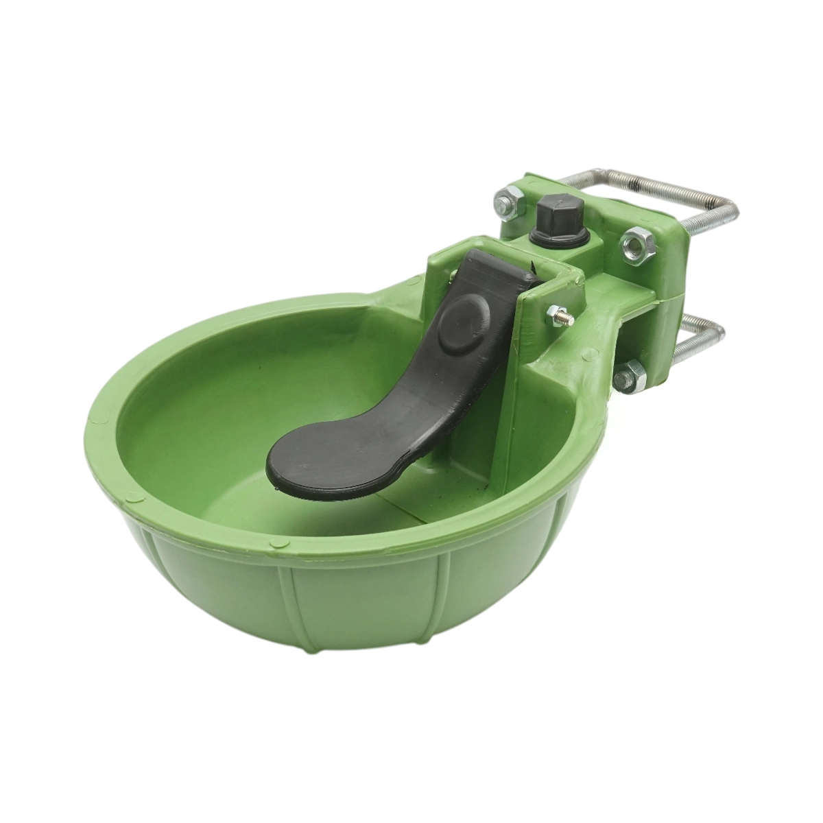 Zootehnie - Adapatoare plastic 2L cu clapeta verde pentru animale