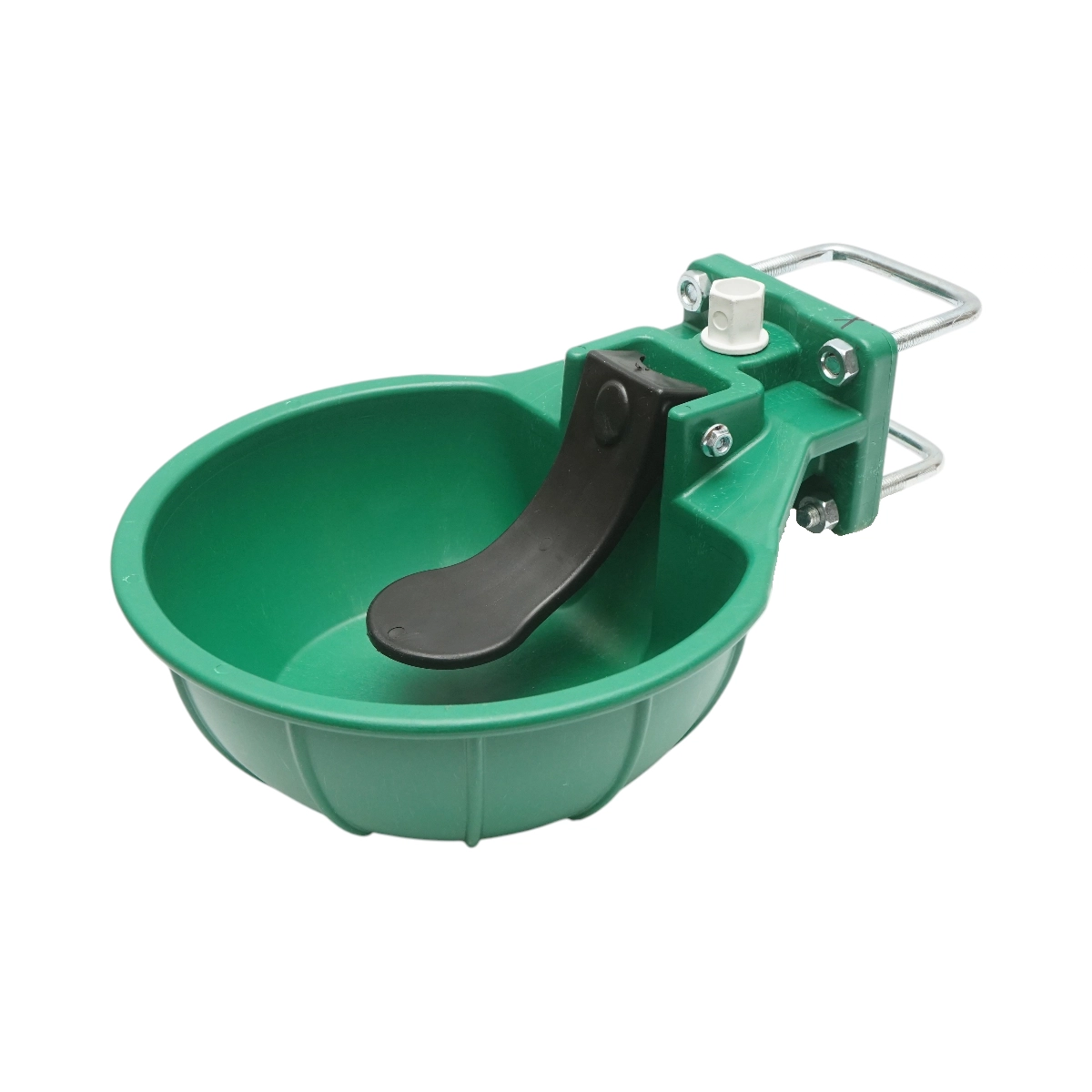 Zootehnie - Adapatoare plastic 3L cu clapeta verde pentru animale
