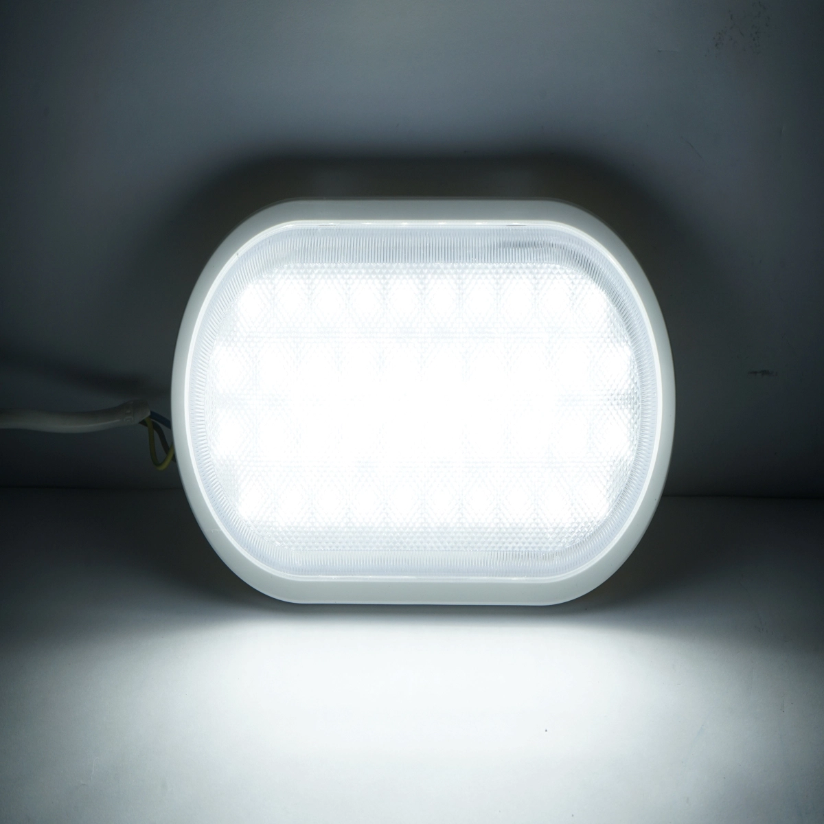 Aplica LED ovala 18W, 220V, IP65 pentru interior/exterior 270x140mm lumina Rece Breckner Germany [4]