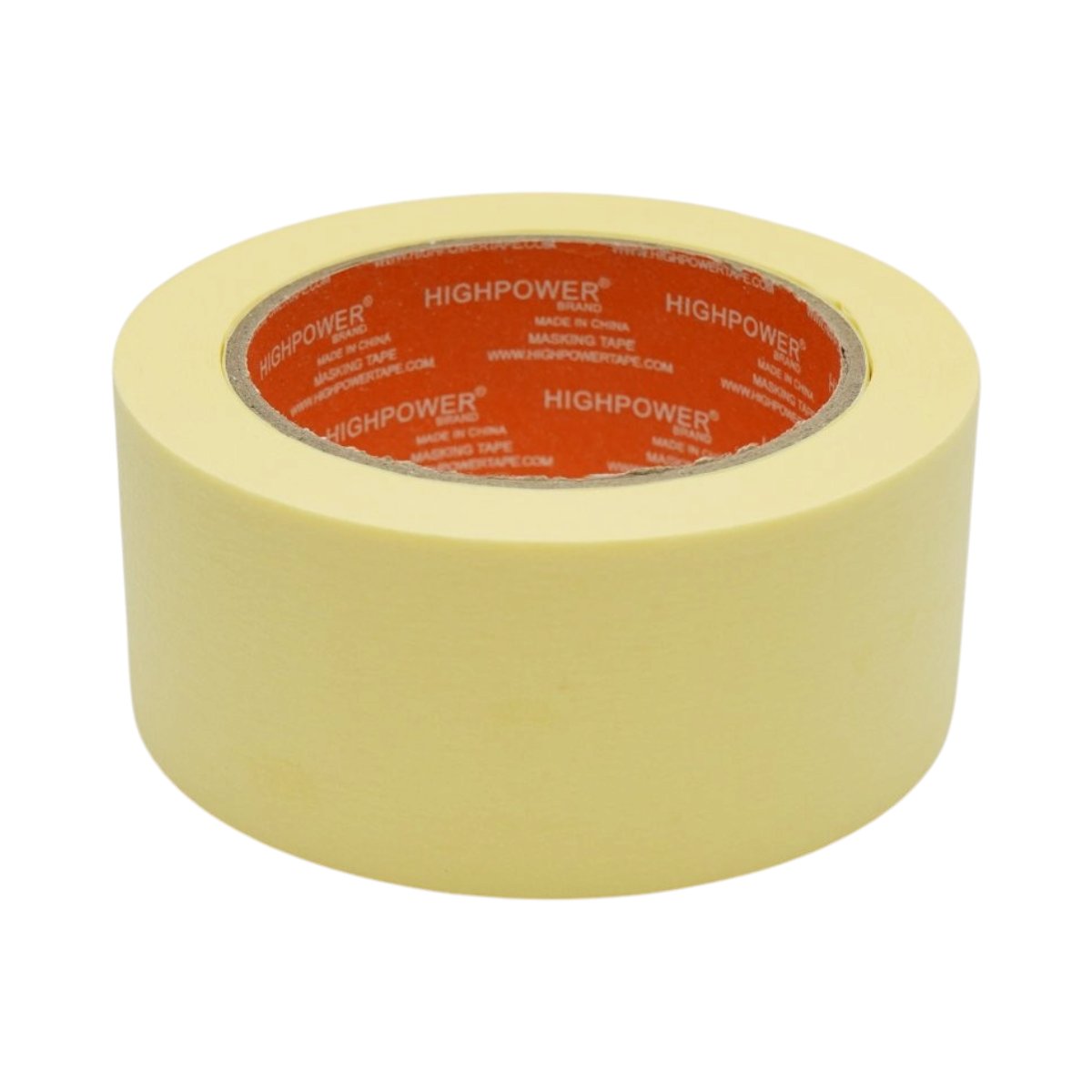 Banda adeziva mascare uz general 48mm x 36m din hartie galbena HighPower [2]