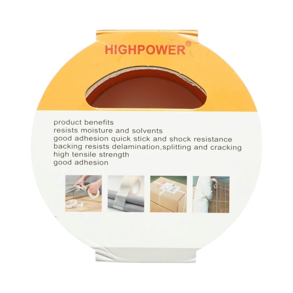 Banda adeziva ranforsata cu filament 48mm x 30m pentru ambalare HighPower [4]