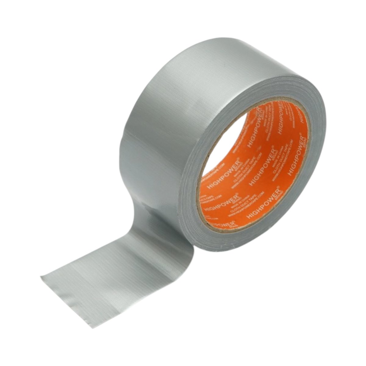 Banda adeziva textila Duct Tape argintie 50mm x 20m pentru reparatii HighPower [2]