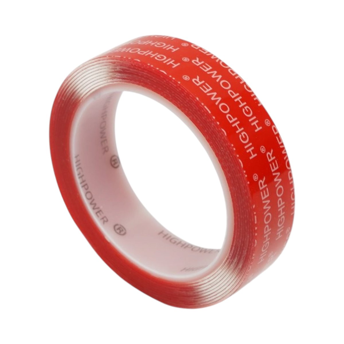 Benzi adezive - Banda dublu adeziva acrilica transparenta 24mm x 3m HighPower