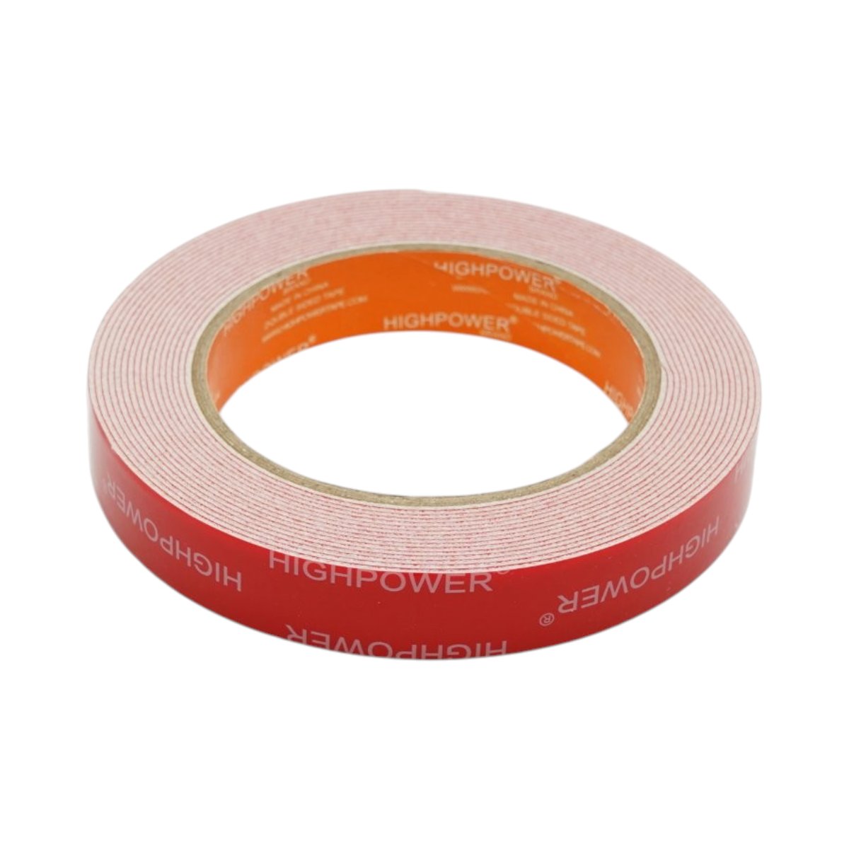 Banda dublu adeziva spuma alba PE 18mm x 5m HighPower [2]