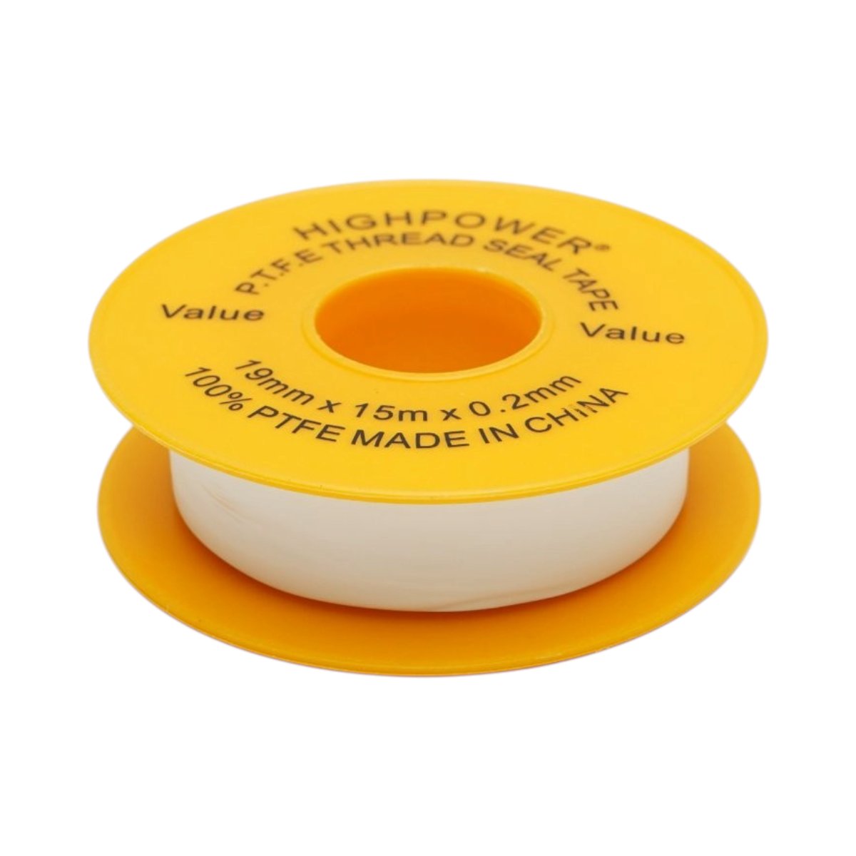 Banda etansare filete teflon PTFE 19mm x 15m HighPower [2]