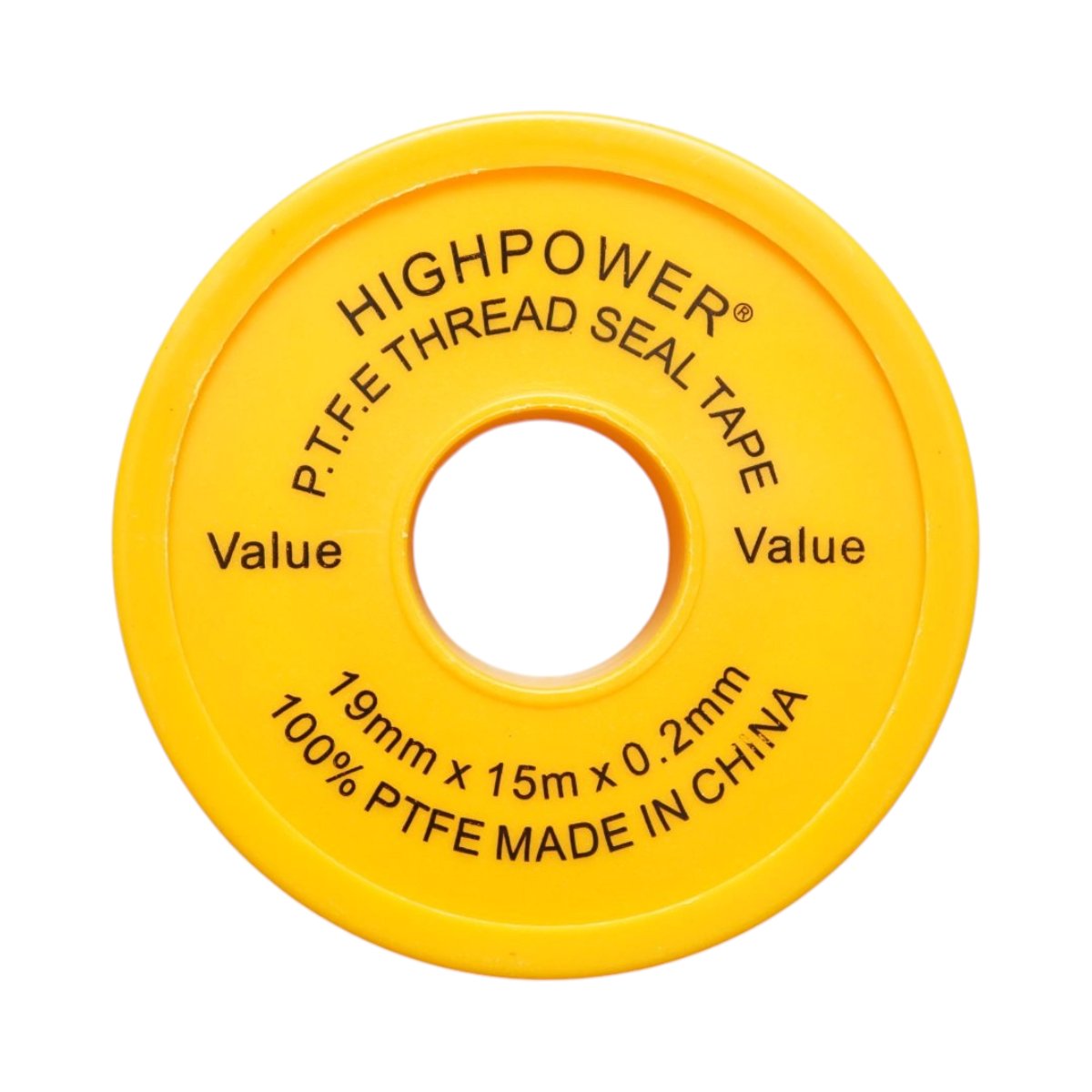 Banda etansare filete teflon PTFE 19mm x 15m HighPower [3]