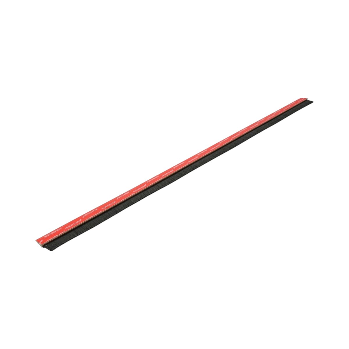 Banda etansare usa autoadeziva cu perie 1m din PVC maro HighPower [1]