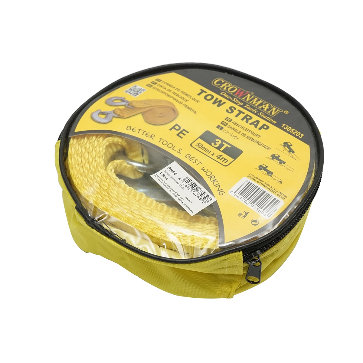 Chinga remorcare 3T 50mmx4m Crownman [1]