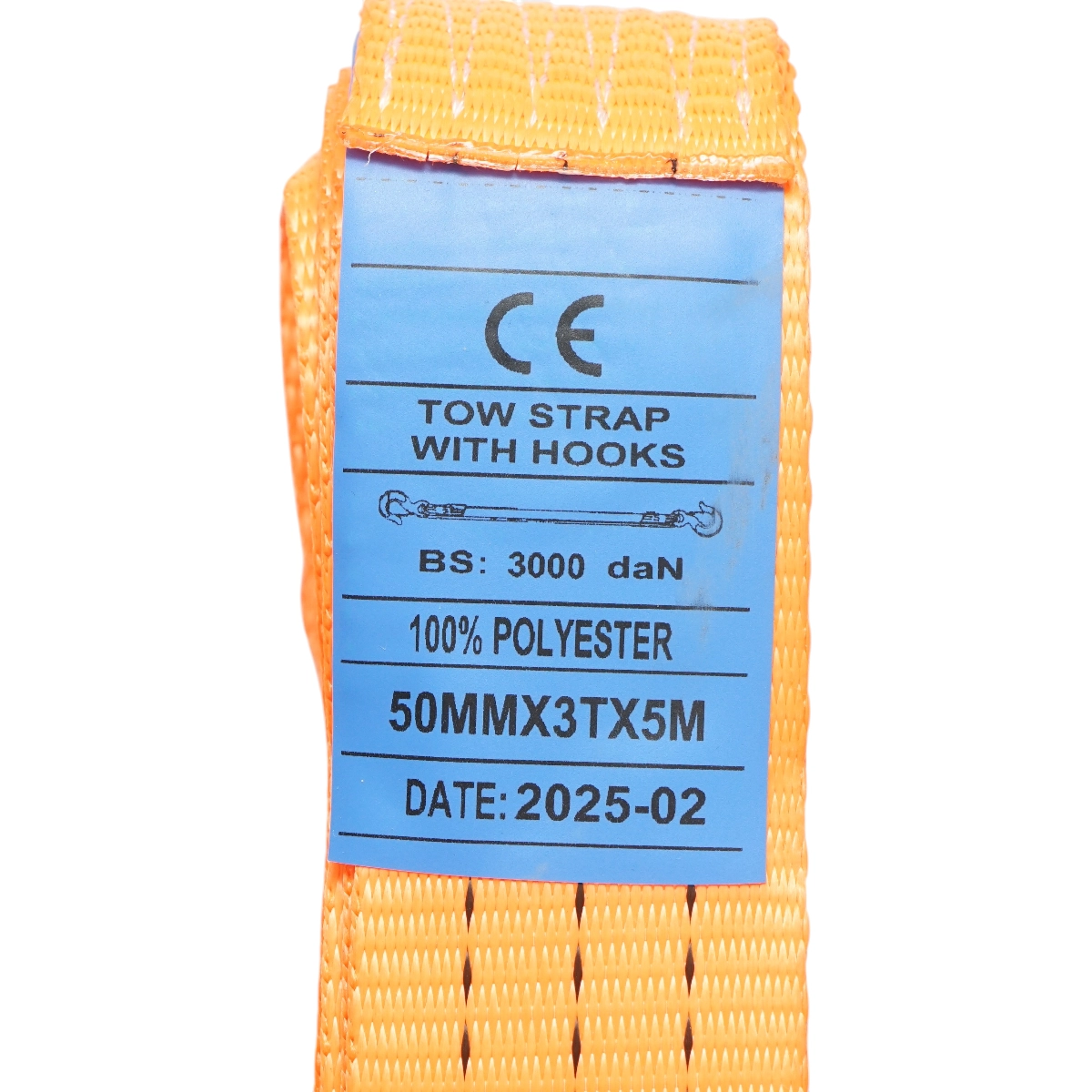 Chinga remorcare 5mx50mm 3T carlig cu siguranta Breckner Germany [2]