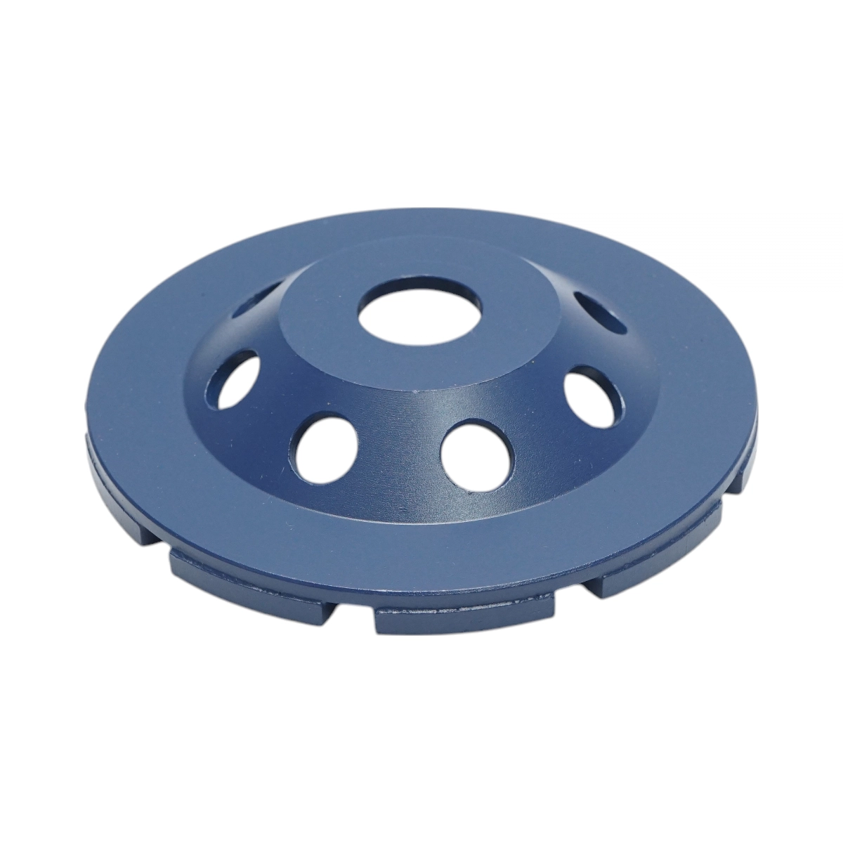 Disc diamantat segmentat tip cupa 125x22.23, dublu rand grosier, standard CONCRETE pentru slefuire beton, piatra, mozaic Breckner Germany [3]