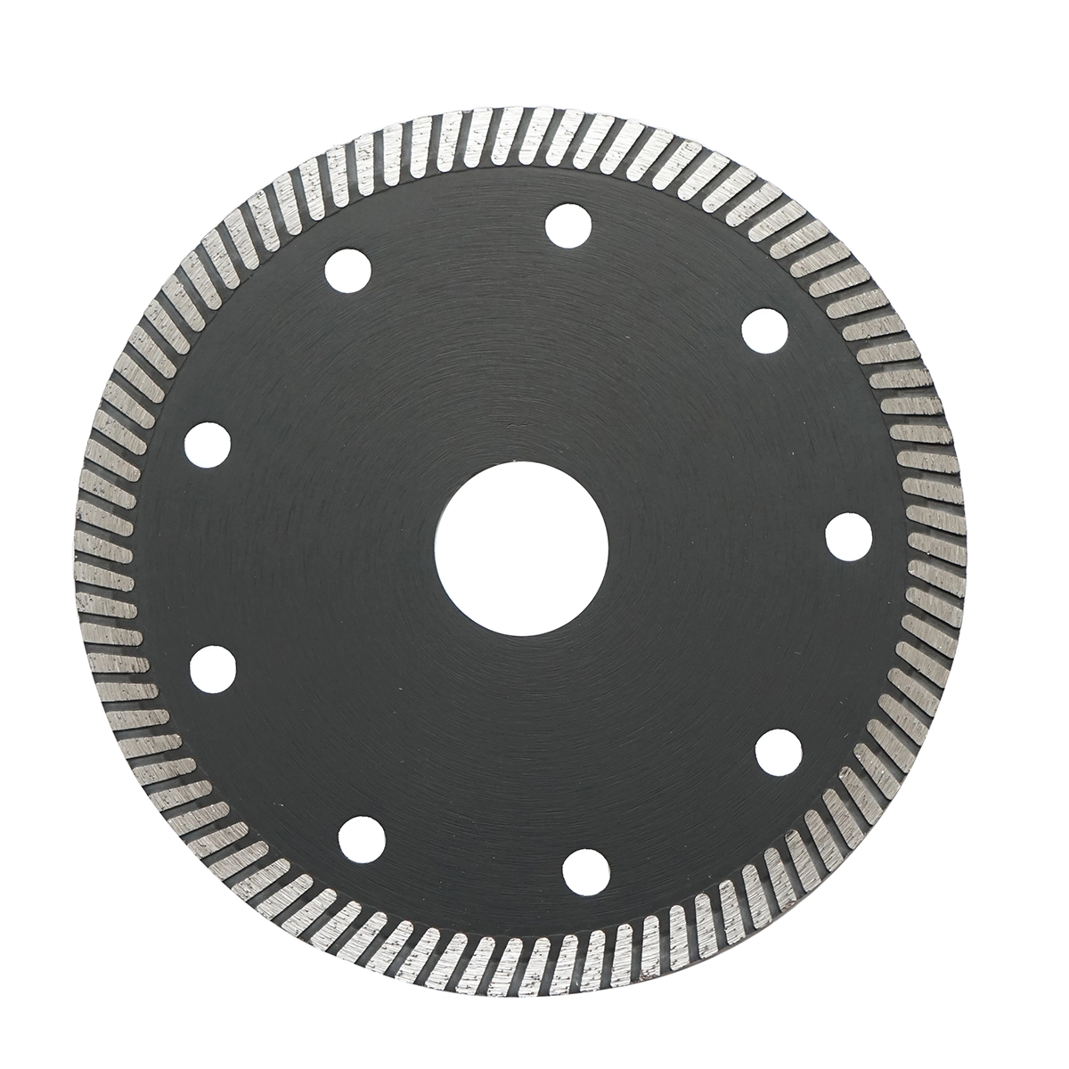 Disc diamantat turbo 115x22.23x1.35mm, viteza max. 13300rpm, taiere umeda/uscata pentru piatra, placi ceramice Crownman [1]