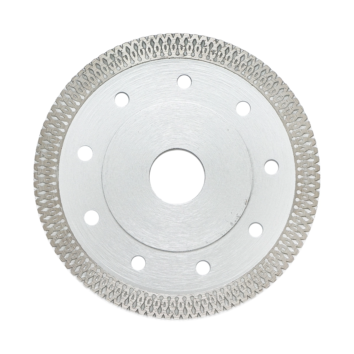 Disc diamantat turbo continuu 115x1.5x22.23mm, taiere umeda/uscata pentru ceramica dura, gresie, faianta Breckner Germany [1]