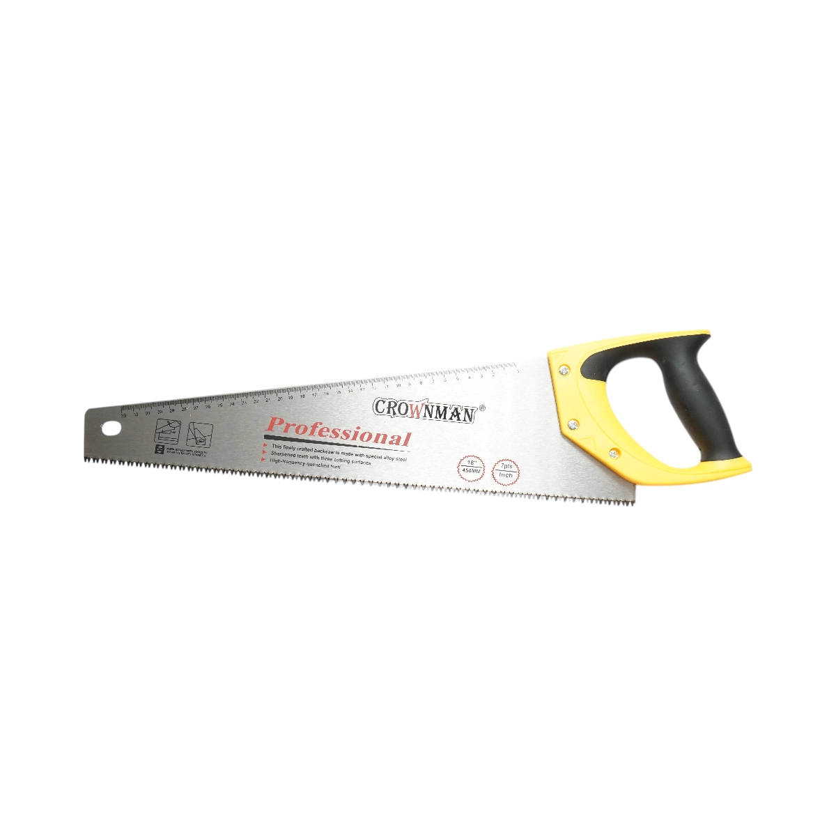 Gradina si Irigatii - Fierastrau de mana 450 mm profesional Crownman