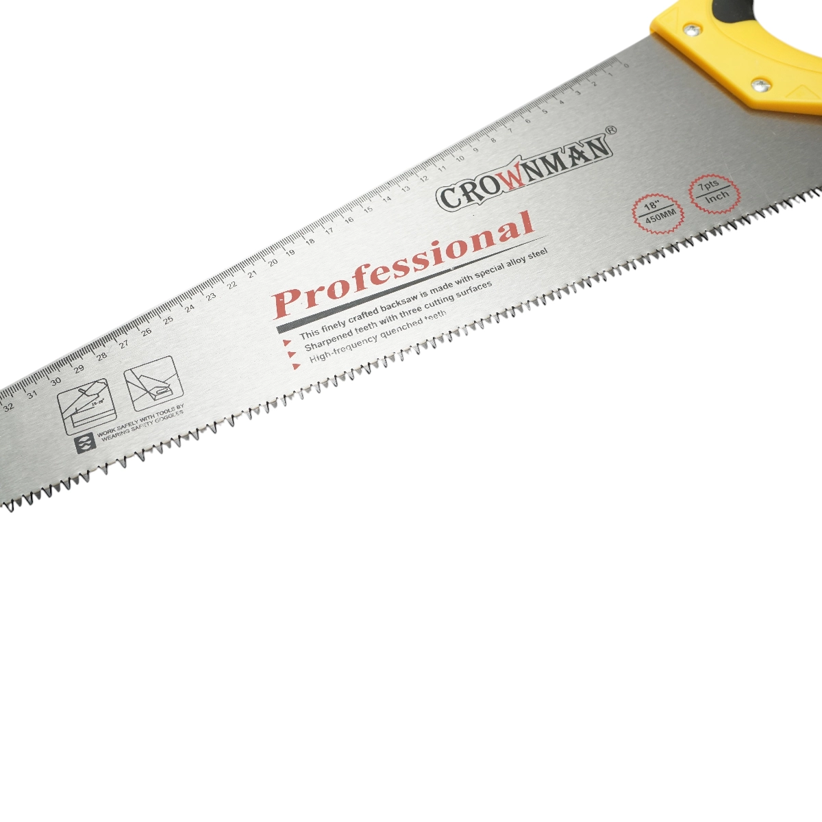 Fierastrau de mana 450 mm profesional Crownman [1]