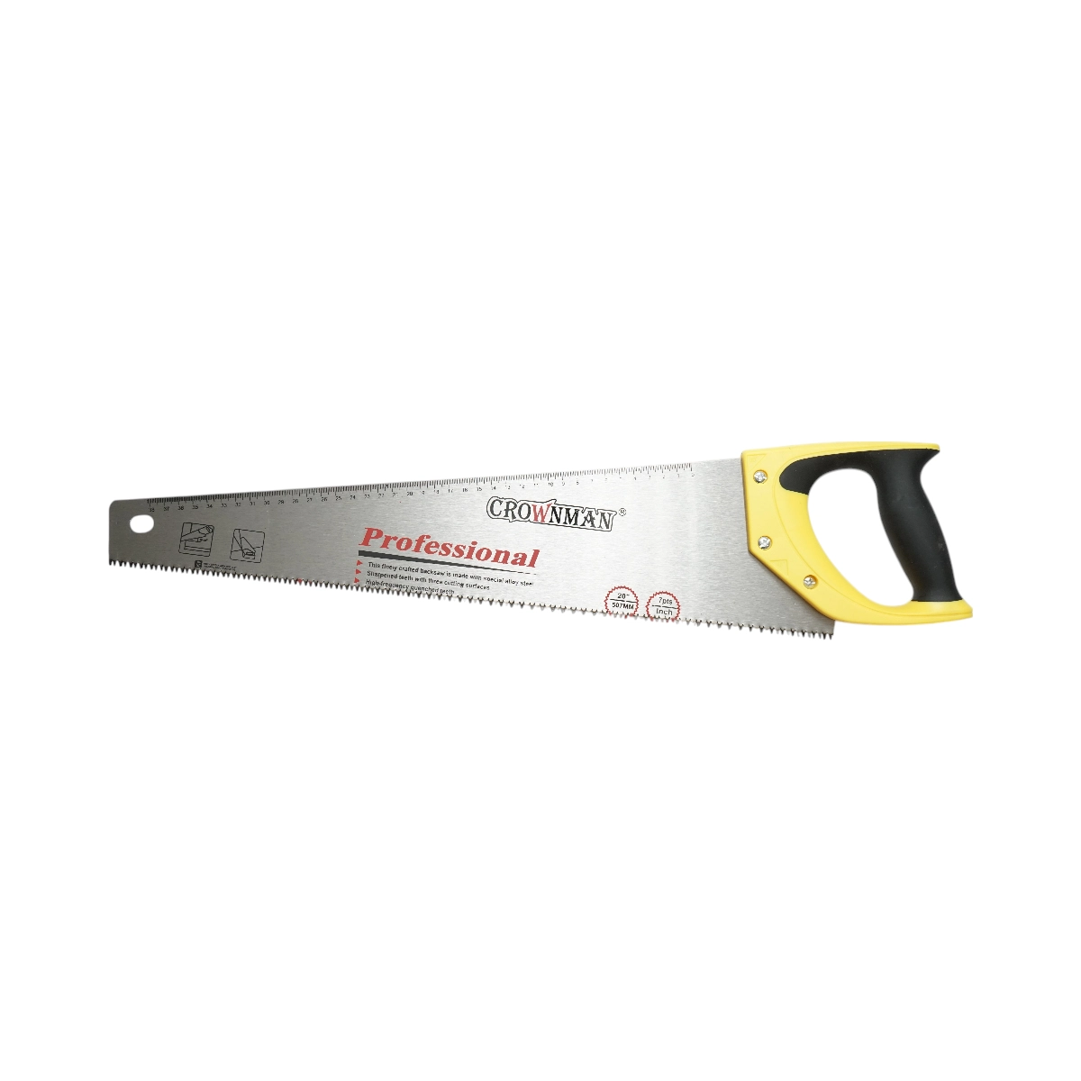 Gradina si Irigatii - Fierastrau de mana 507mm profesional Crownman