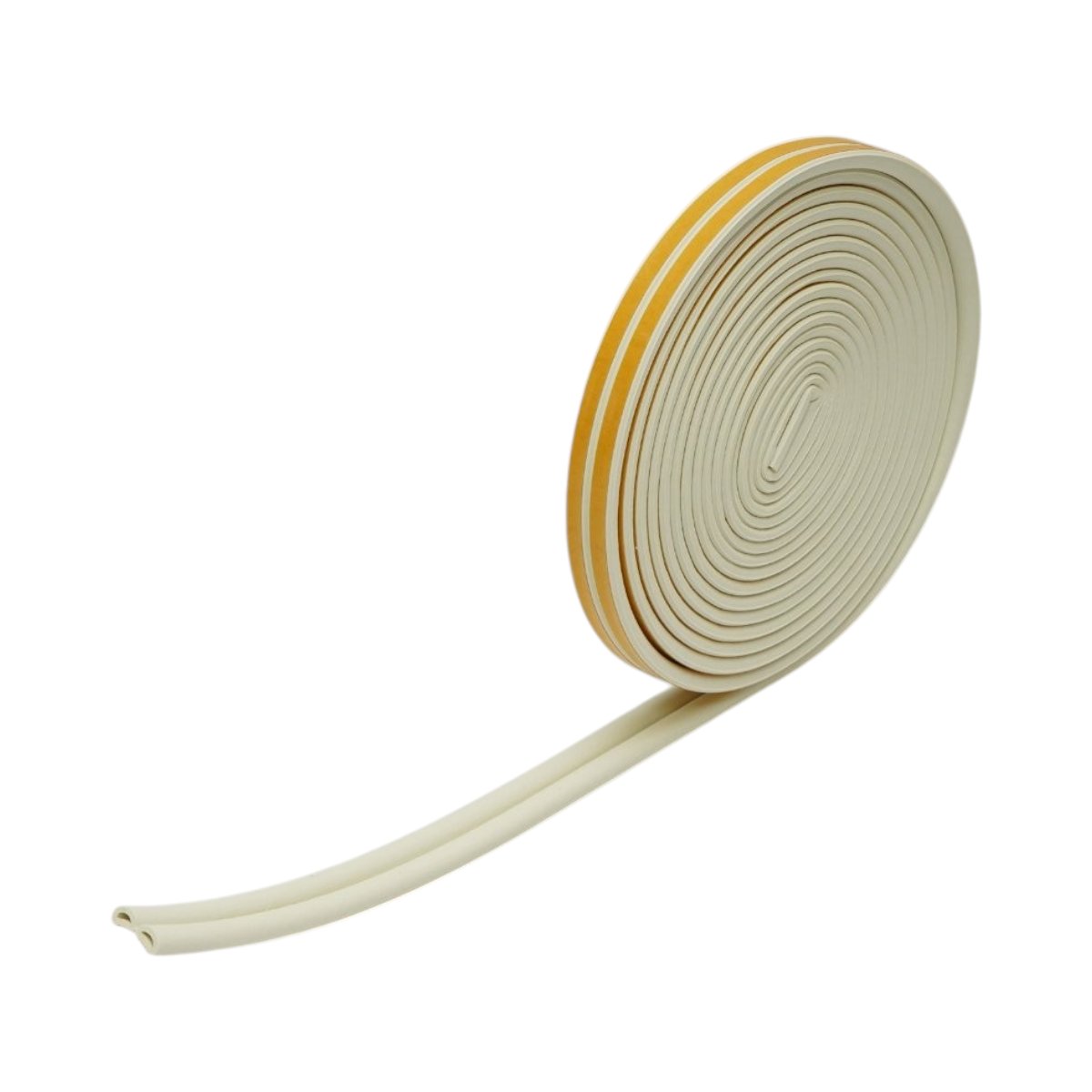 Garnitura etansare usi si ferestre alba autoadeziva 10m, profil D 3-7mm, EPDM HighPower [2]