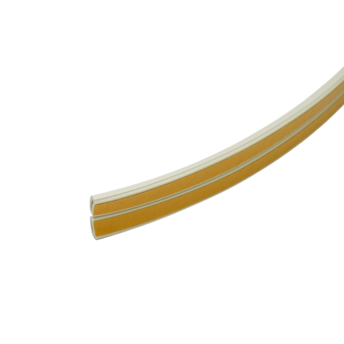 Garnitura etansare usi si ferestre alba autoadeziva 10m, profil D 3-7mm, EPDM HighPower [4]