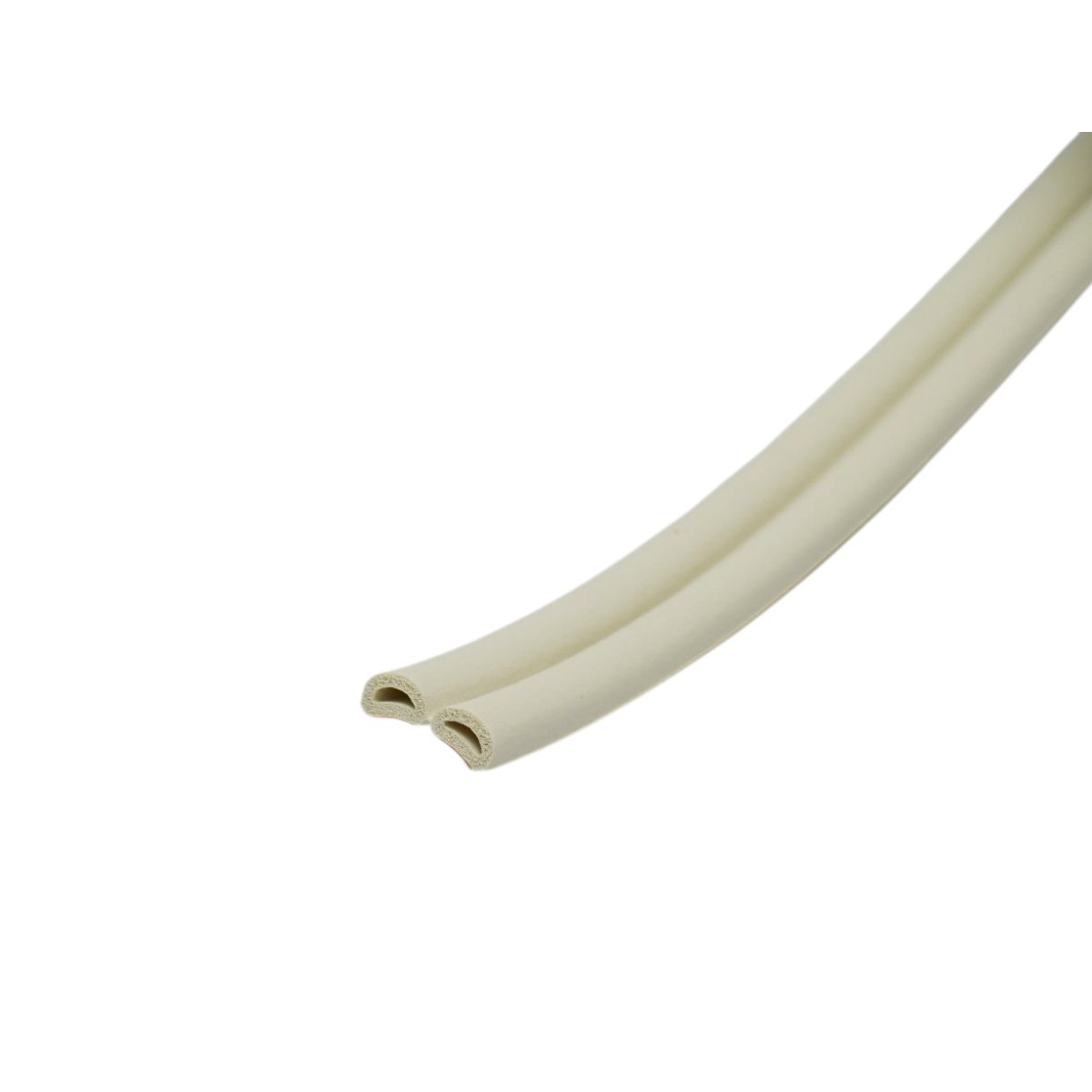 Garnitura etansare usi si ferestre alba autoadeziva 10m, profil D 3-7mm, EPDM HighPower [3]
