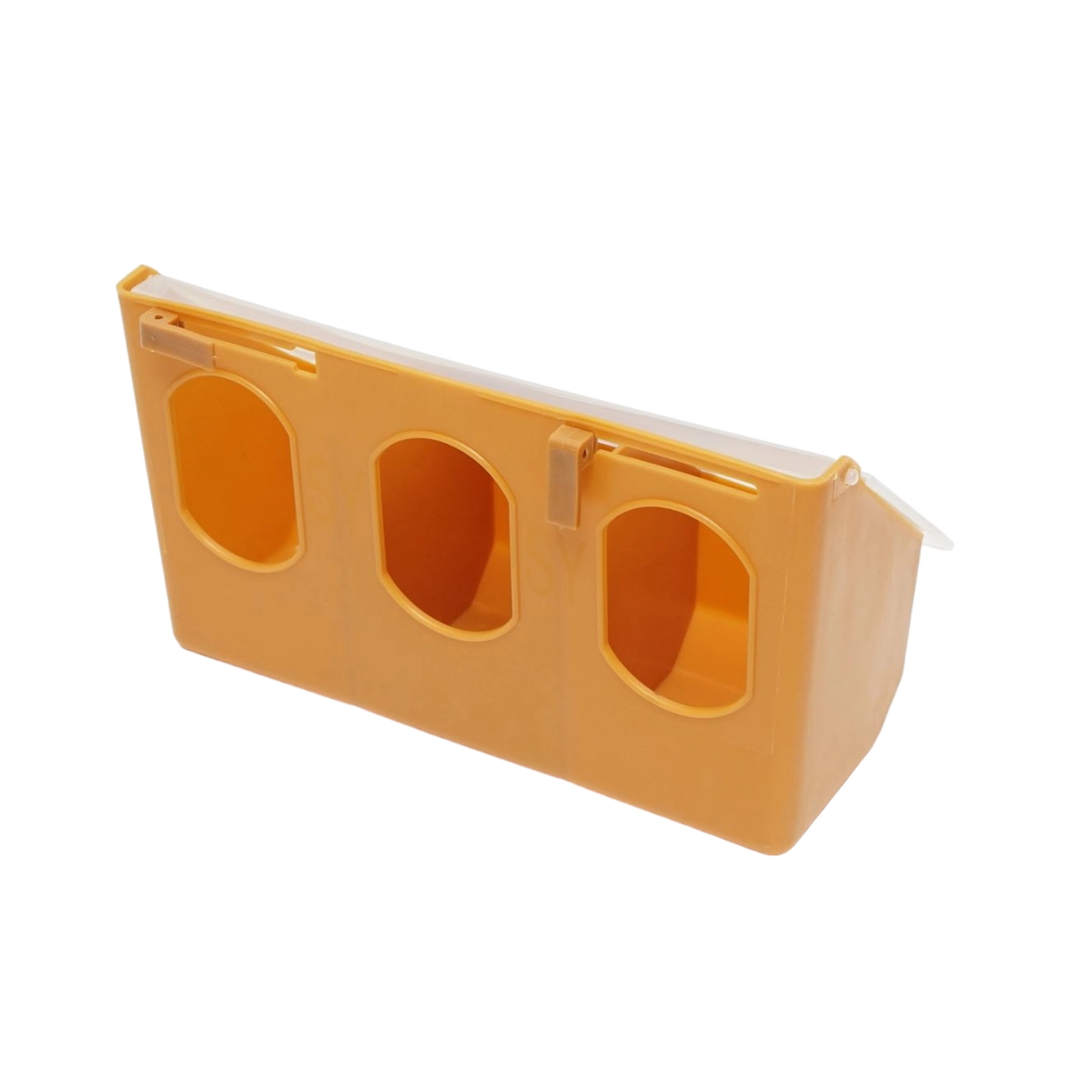 Hranitori animale - Hranitoare porumbei plastic cu 3 compartimente