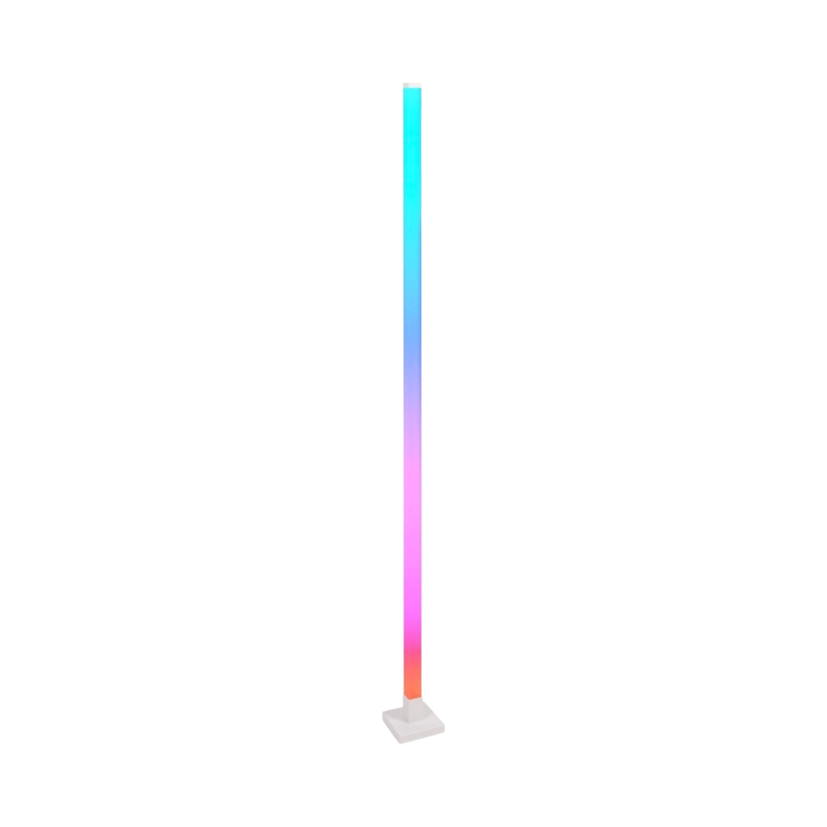 Iluminat interior - Lampa de podea decorativa LED RGB 4.8W dimabila 240lm, mod muzica cu telecomanda 1500x125x125mm IP20