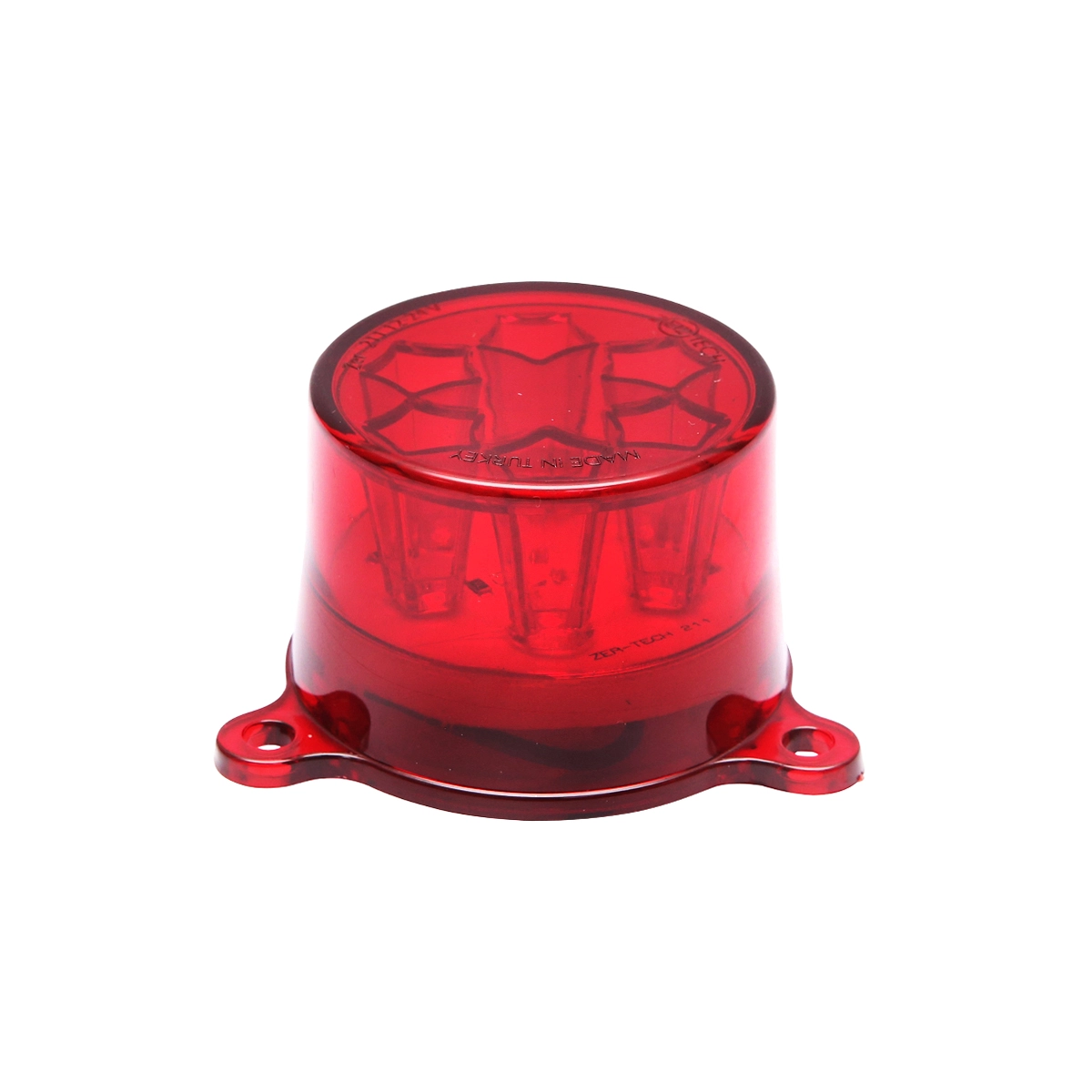 Lampa LED rotunda universala 12/24V rosu Breckner Germany [1]
