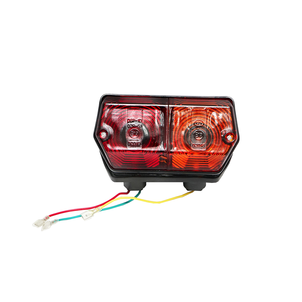 Lampa stop, semnalizare si pozitie spate dreapta U-650 (dispersor galben cu rosu) [1]