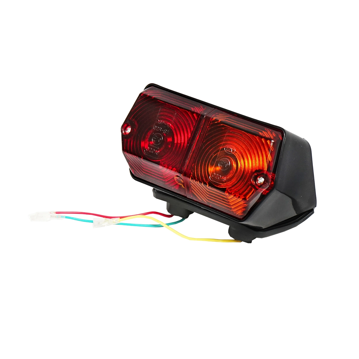 Auto si Accesorii - Lampa stop, semnalizare si pozitie spate dreapta U-650 (dispersor galben cu rosu)