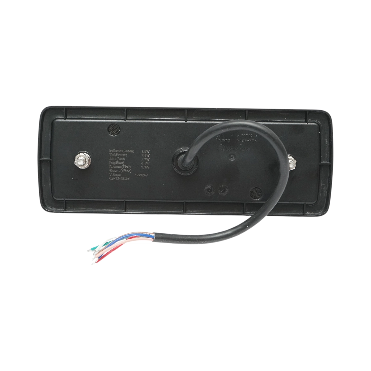 Lampa stop spate LED universala 12V/24V cu 6 functii 220x80x24.5mm IP67 Breckner Germany [1]