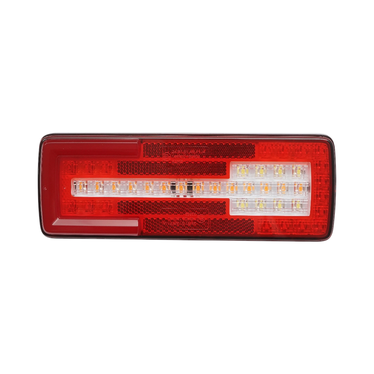 Iluminat si semnalizare auto - Lampa stop spate LED universala 12V/24V cu 6 functii 220x80x24.5mm IP67 Breckner Germany