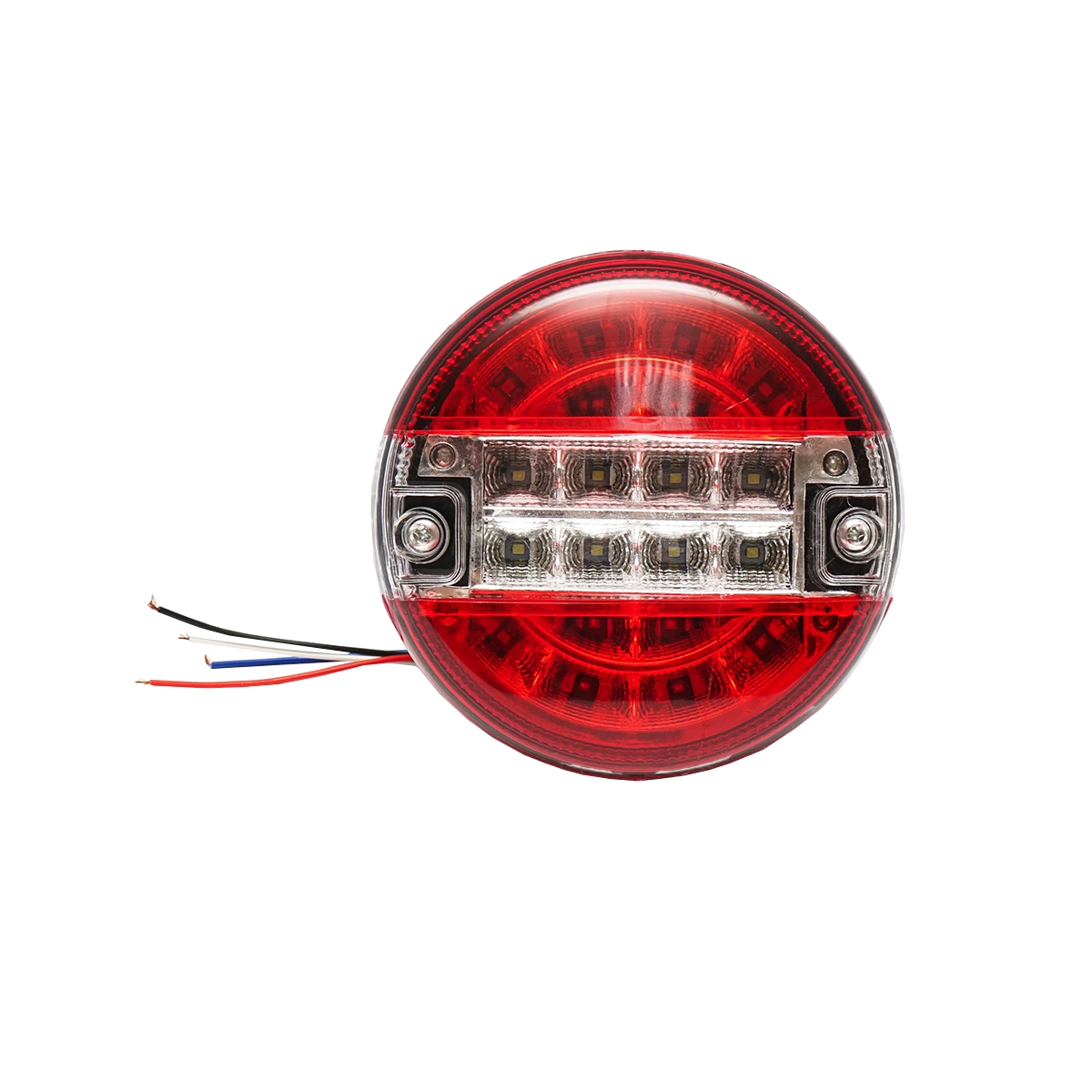 Auto si Accesorii - Lampa stop spate rotunda camion/remorca cu LED 139mm, 12/24V Breckner Germany
