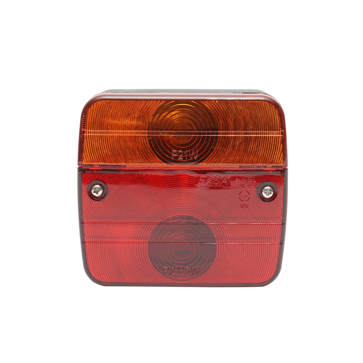 Auto si Accesorii - Lampa stop stanga/dreapta spate remorca/camion cu iluminare placuta inmatriculare 105x97x49mm