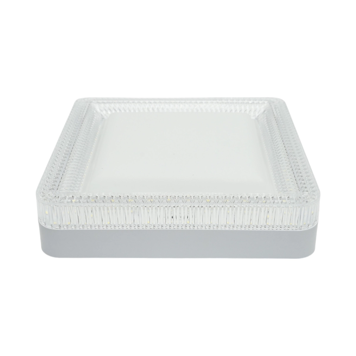 Iluminat interior - Plafoniera LED patrata 24W, 220V lumina rece 6500K 180x180x40mm IP20